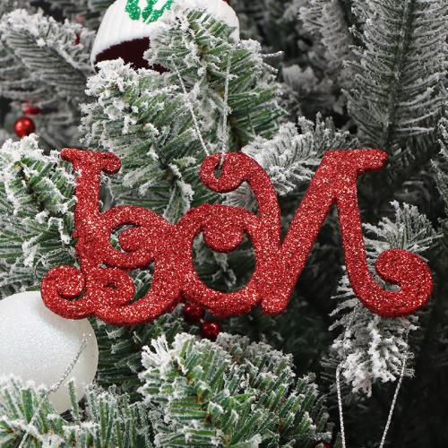 Polystyrene Christmas Tree Hanging Decoration Set