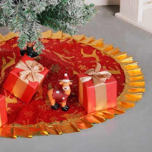 Cloth Christmas Tree Skirt printed PC