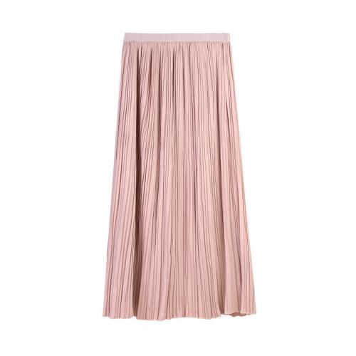 Polyester Jupe maxi Solide plus de couleurs pour le choix : pièce