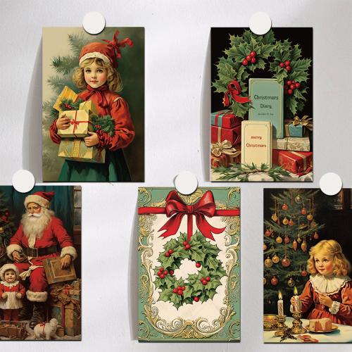 PVC Rubber & Pressure-Sensitive Adhesive Decorative Sticker for home decoration & christmas design Bag