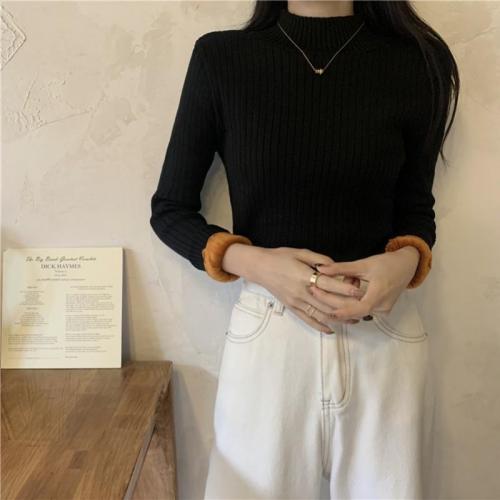 Polyester Slim Women Knitwear thicken : PC