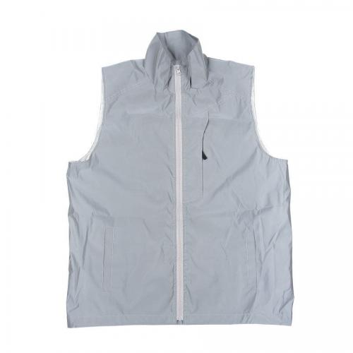 Polyester reflective Men Vest & unisex gray PC