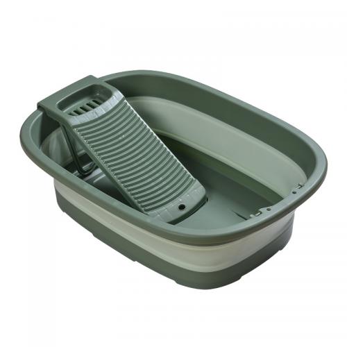 Polypropylene-PP & Silicone Foldable Basin large capacity PC