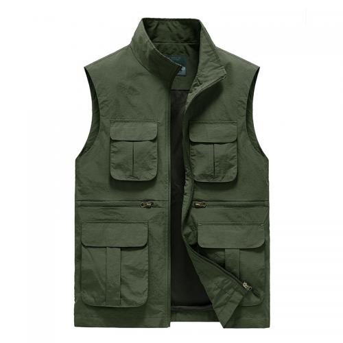 Acetate Fiber Plus Size Men Vest & with pocket PC