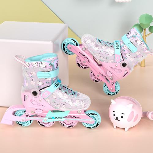 PVC Roller Skates for children  Rubber Pair