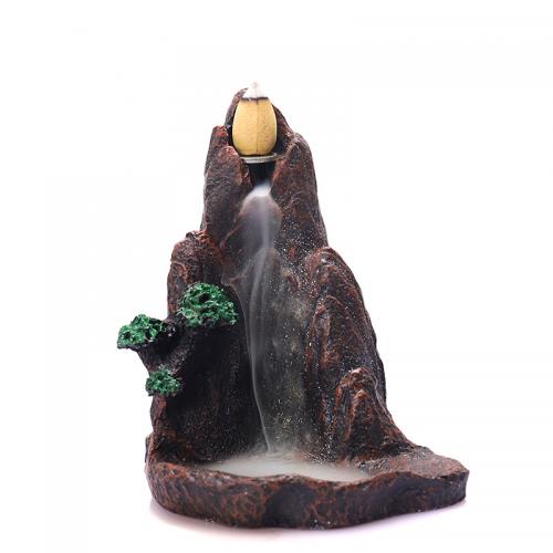 Resin Backflow Burner for home decoration & durable handmade PC