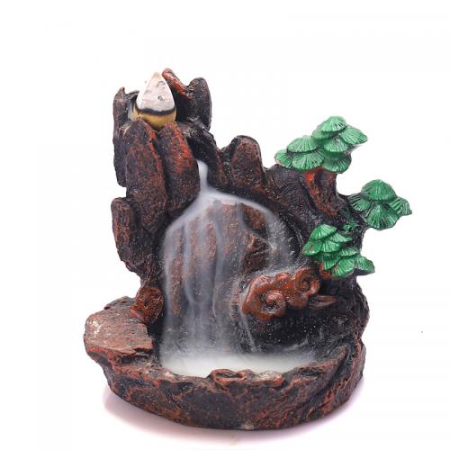 Resin Backflow Burner for home decoration & durable handmade PC