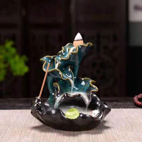 Ceramics Backflow Burner for home decoration handmade PC