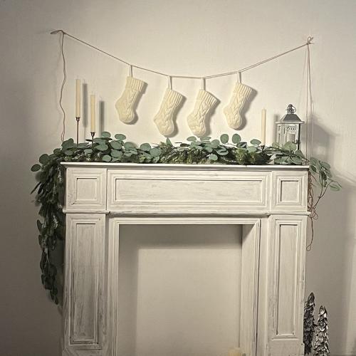 Acrylic Creative Christmas Decoration Stocking Solid PC