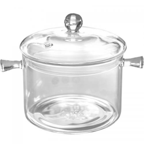 High borosilicate glass thermostability Pot PC