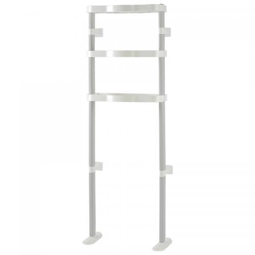 HIPS & Polypropylene-PP Multilayer Shelf for storage white PC