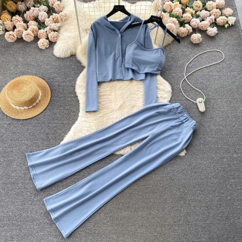 Polyester Frauen Casual Set, Solide, mehr Farben zur Auswahl, :,  Festgelegt