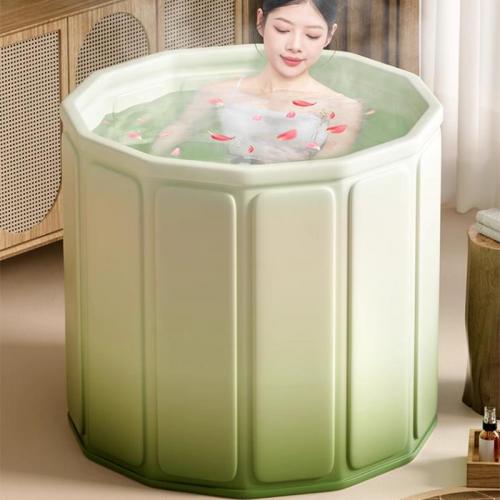 PVC heat preservation Foldable Bathtub Pearl Cotton & Oxford PC