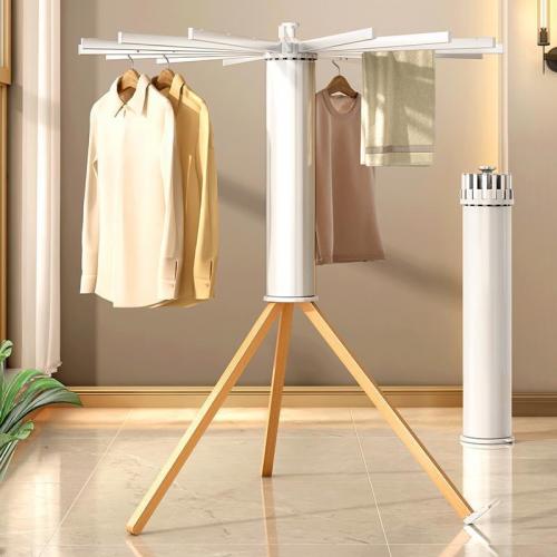 Ingénierie Plastiques & Aluminium & Bois Clotheshorse Blanc pièce