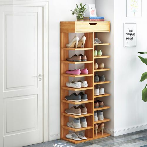 Fiberboard met gemiddelde dichtheid Schoenen Rack Organizer stuk