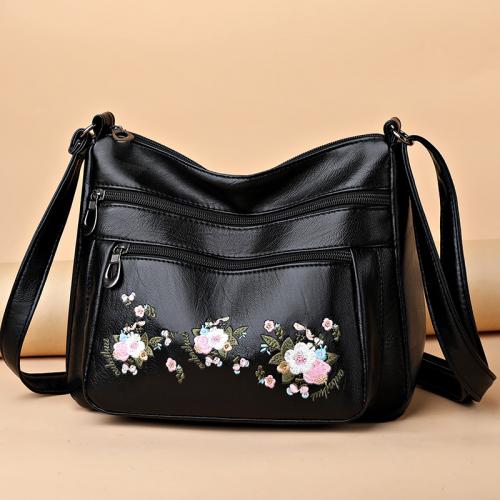 PU-leer Crossbody Tas Bloemen meer kleuren naar keuze stuk