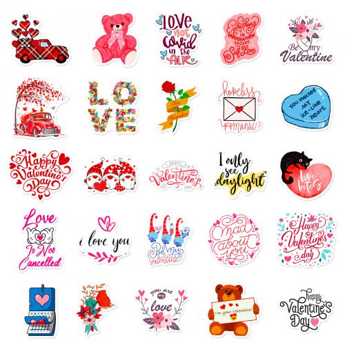 Pressure-Sensitive Adhesive & PVC Decorative Sticker Cute Bag