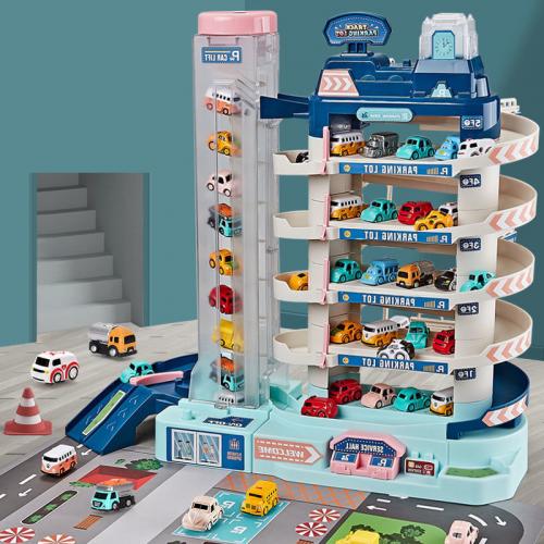 Ingénierie Plastiques Magic Toy Track Cars Boîte