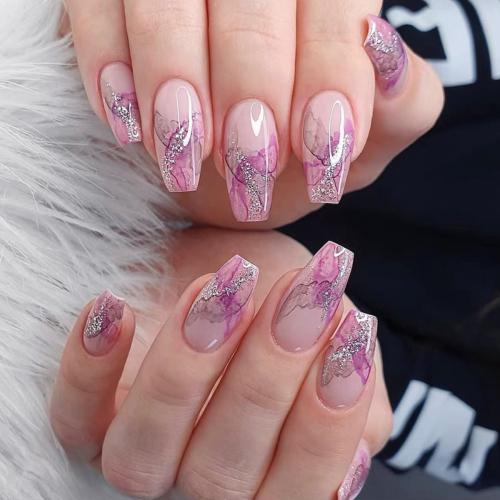 Plastique Faux ongles Ensemble