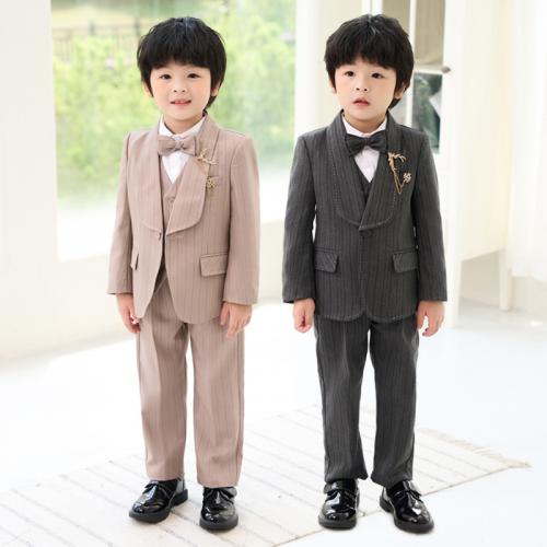 Polyester Boy Clothing Set  Set