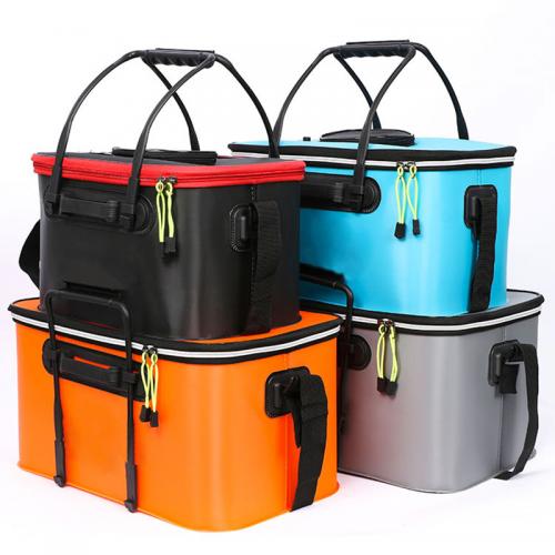 EVA foldable Fishing bucket portable & random color PC