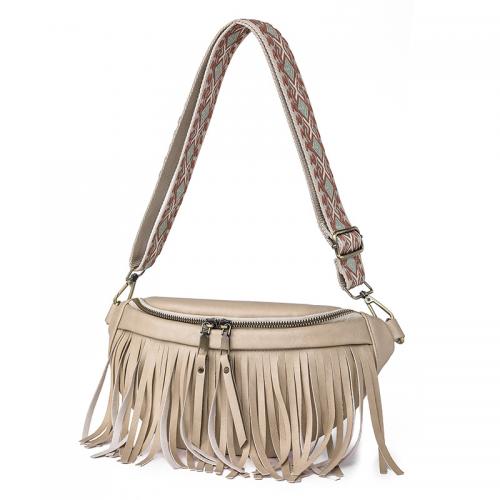 PU Leather Easy Matching & Vintage & Tassels Sling Bag PC