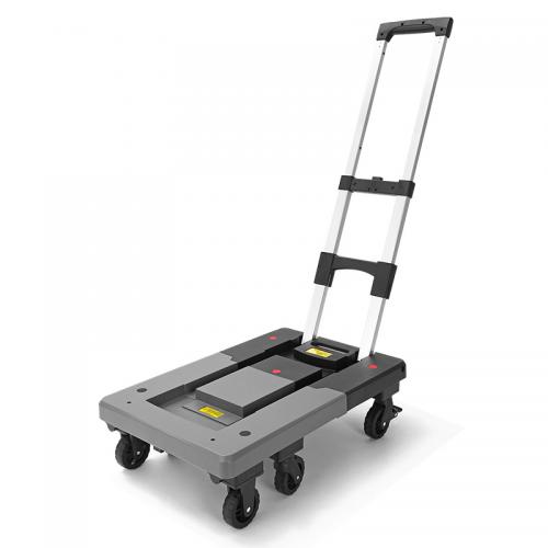 Aluminium Vouwen Hand Truck Zwarte stuk