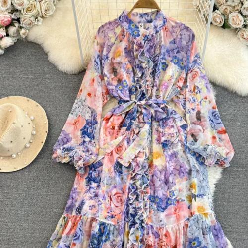 Polyester Robe d’une seule pièce pièce