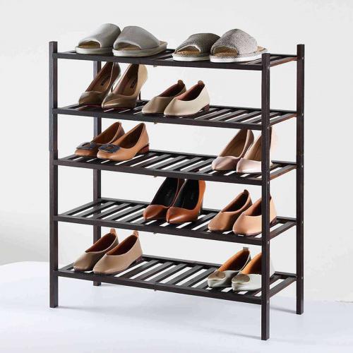 Moso Bamboo Organisateur de rack de chaussures plus de couleurs pour le choix pièce