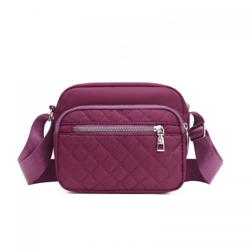 Nylon Crossbody Bag Argyle plus de couleurs pour le choix pièce