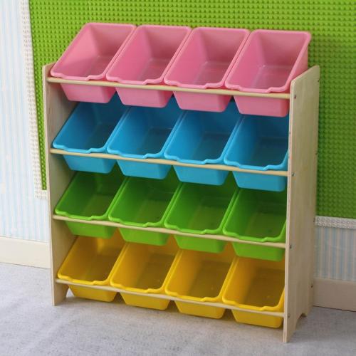 Wooden & Plastic Storage Rack durable PC