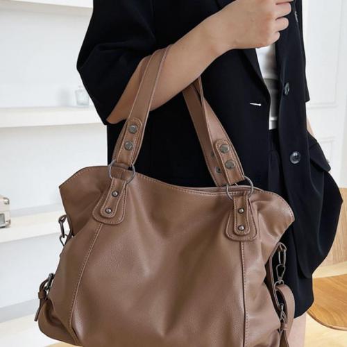 PU Leather Easy Matching Crossbody Bag large capacity PC