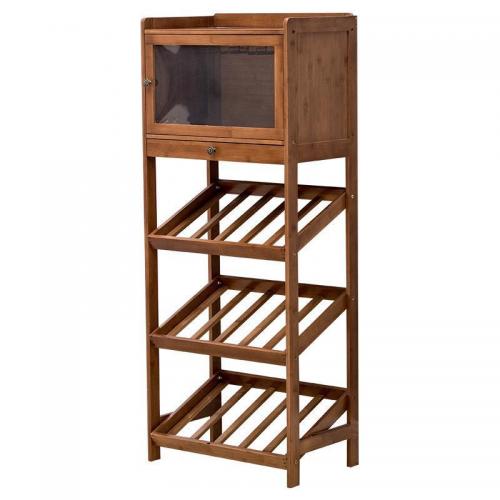 Moso Bamboo Wine Rack for storage PC