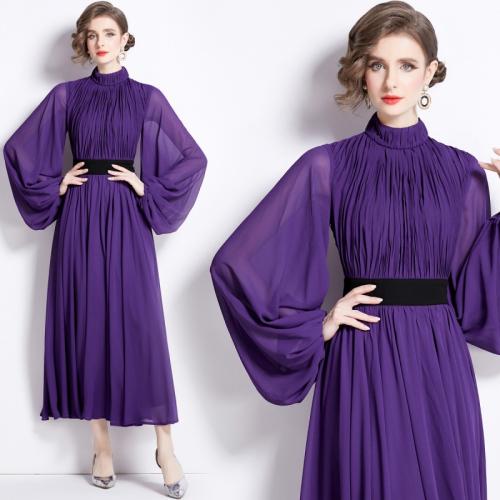 Polyester Robe d’une seule pièce Violet pièce