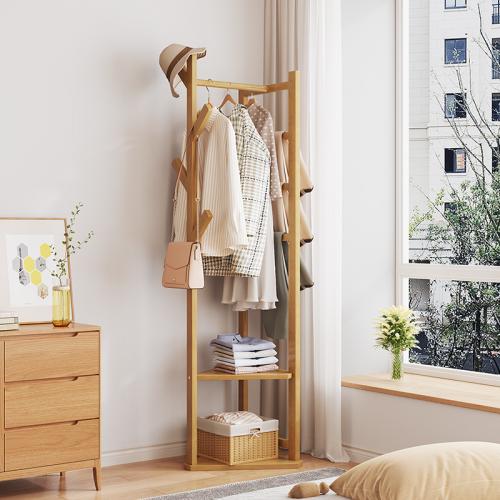 Moso Bamboo Porte-vêtements suspendus plus de couleurs pour le choix pièce