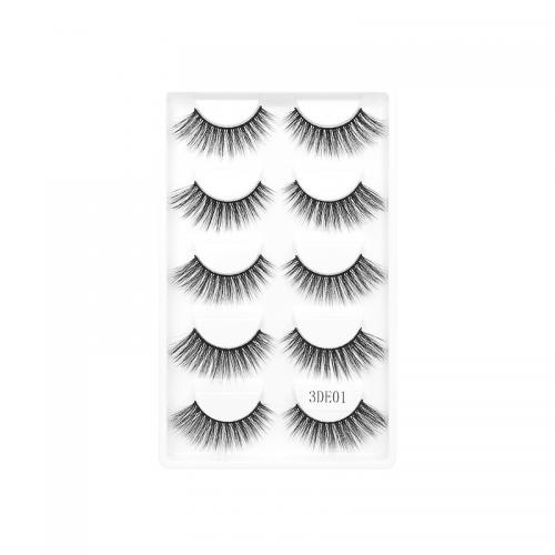 Artificial Fibre False Eyelashes multiple pieces Set