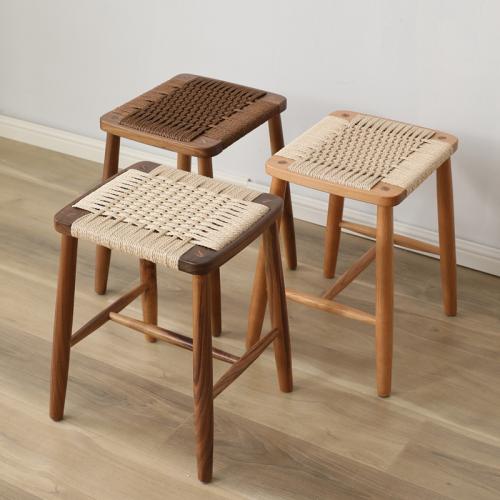 Solid Wood Stool Solid PC