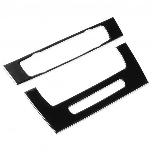 For BMW  3Series E90 Vehicle Decorative Frame, durable & hardwearing & two piece, , Solid, black, Sold By Set