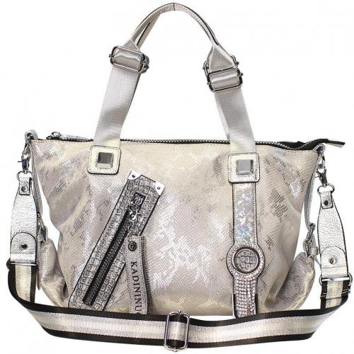 PU Leather Easy Matching Shoulder Bag large capacity & attached with hanging strap PC