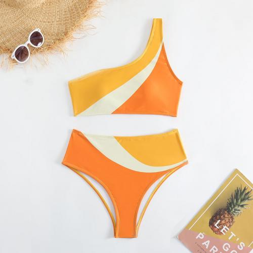 Polyester Tankinis Set Oranje Instellen