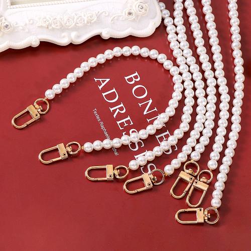 Plastic Pearl Bags Straps durable white PC