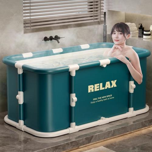 Pearl Cotton & PVC & Oxford heat preservation Foldable Bathtub printed letter PC