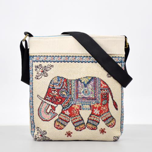 Polyester Crossbody Tas verschillende kleur en patroon naar keuze meer kleuren naar keuze stuk