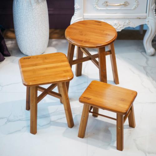 Bamboo Stool  Solid khaki PC