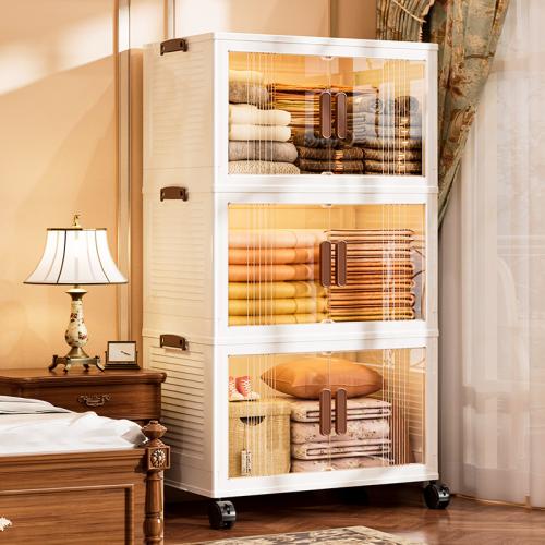 Plastique Armoire de stockage Solide Blanc pièce