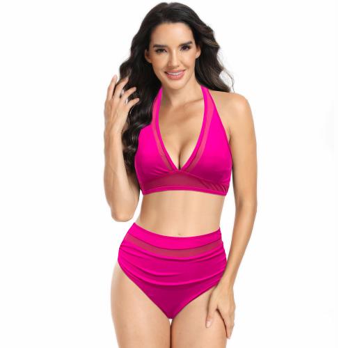 Polyamide & Polyester Bikini slimming & backless & two piece Set