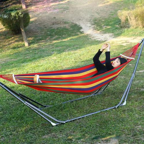 Iron & Canvas Hammock striped PC