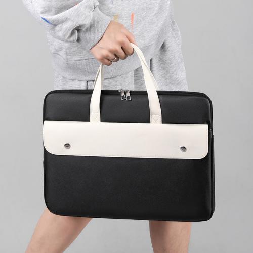 PU Leather Briefcase hardwearing & waterproof PC