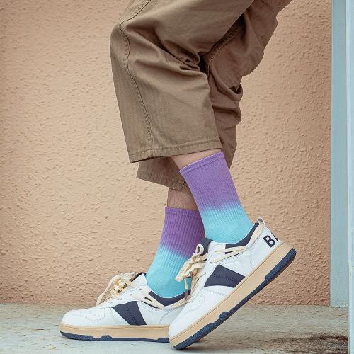 Coton peigné Chaussettes de cheville unisexes plus de couleurs pour le choix Paire