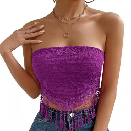 Polyester Slim Tube Top midriff-baring & tube PC